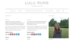 Desktop Screenshot of luluruns.com